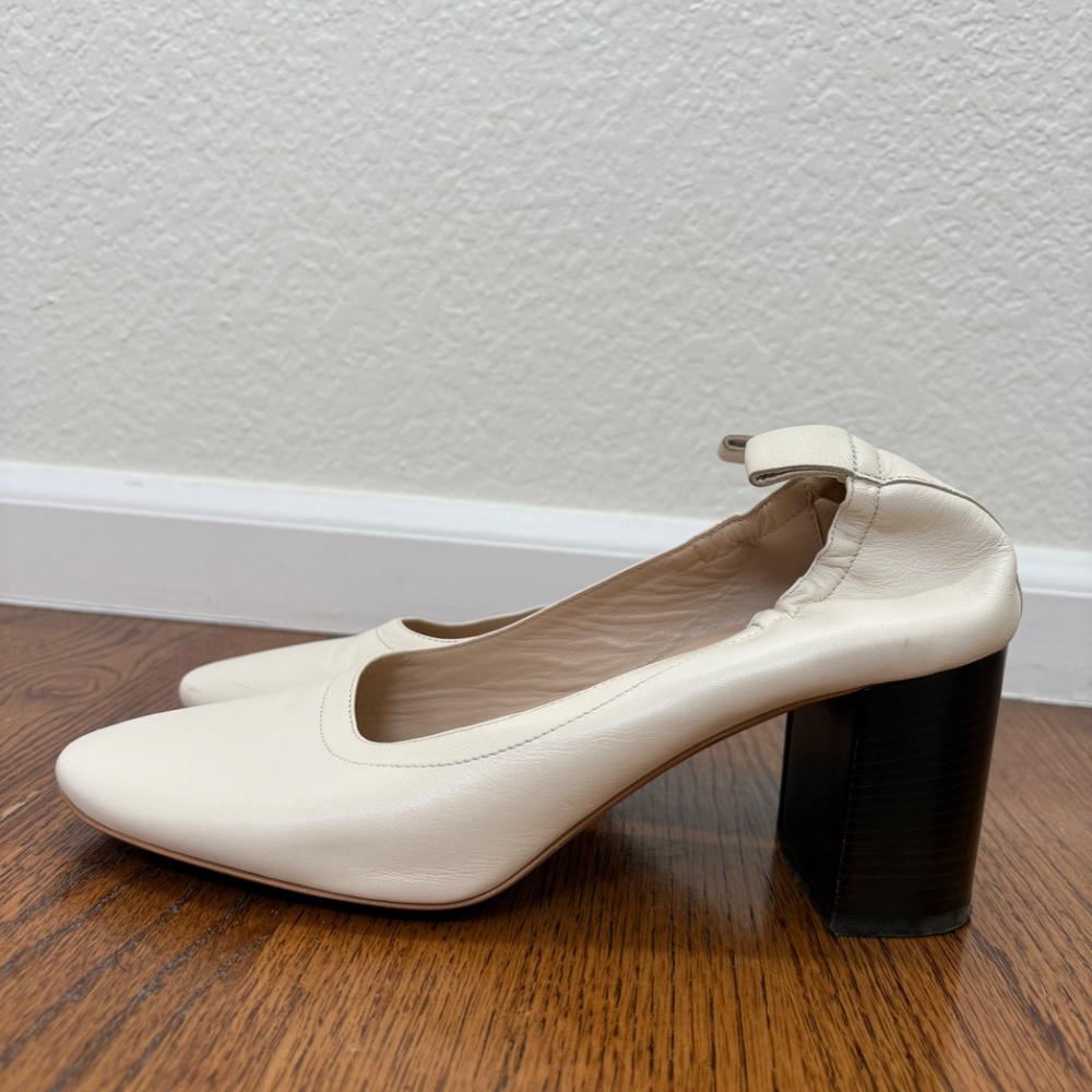 MADE IN ITALY leather heels - Picture 2 of 6